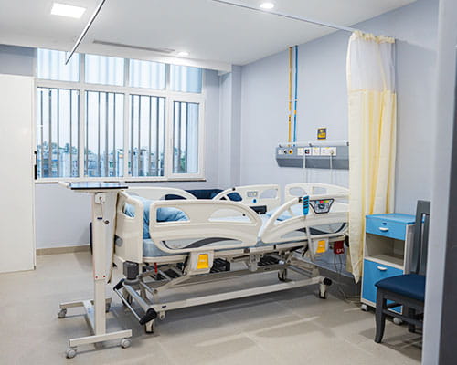 50-Bedded Critical Care Facility